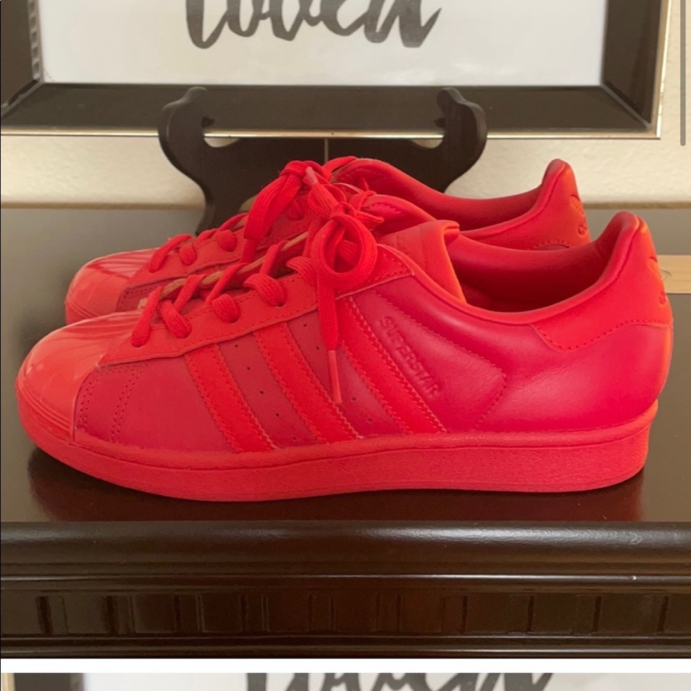 Red Adidas